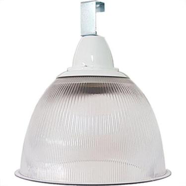 Imagem de Luminaria Prismatica Bezelux 22'' Com Gancho Branco E27 Bzg22Br2