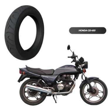 Imagem de Pneu 130/70-17 p/ Moto CB 500 CB 450 XT660 CB 450 DX  + Brlnde (Redinh