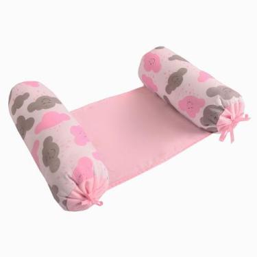 Imagem de Rolinho Protetor Segura Bebê - AVM Enxovais, Nuvem Rosa
