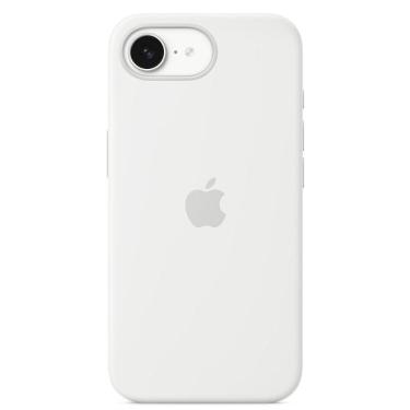 Imagem de Capa para iPhone 16e de Silicone Branco - Apple - MD3P4ZM/A