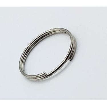 Imagem de Argola para Chaveiro 22mm S/ Bater (100pçs) Cod1133 - Dandie, Prata