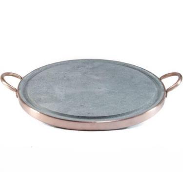 Imagem de Grelha De Pedra Sabão Chapa 32 Cm - Leônidas