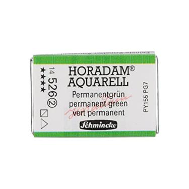 Imagem de Schmincke Aquarela Horadam Aquarelle, Verde Permanente (14526043)