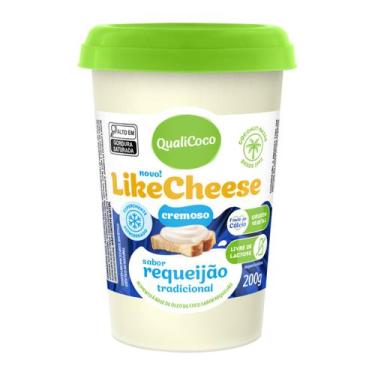 Imagem de Creme Requeijão de Coco Zero Lactose Likecheese Qualicoco 200g