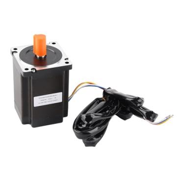 Imagem de NEMA34 86 Motor de Passo, 8,5 Nm 5A Motor de Alta Precisão, ângulo de Etapa de 1,8 °, Tamanho da Estrutura NEMA34 86mm, para Máquina de Gravura CNC, Equipamento Têxtil, Machine