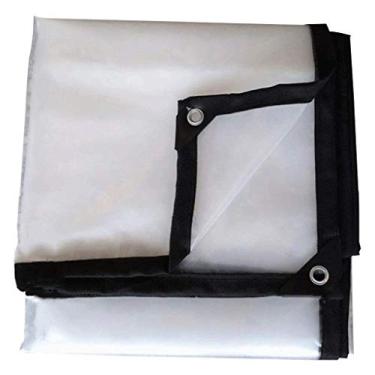 Imagem de MTYLX Lona multifuncional ao ar livre, transparente à prova d'água tenda sombra plástico galpão pano protetor solar espesso, 120G / M2, a, 3X4M