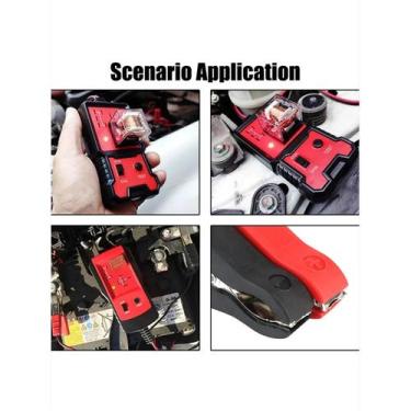 Imagem de Universal 12V LED Testador De Bateria De Carro Ferramenta De Diagnósti