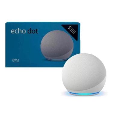 Imagem de Caixa De Som Alexa Echo Dot 5 Casa Inteligente Branca - Amazon