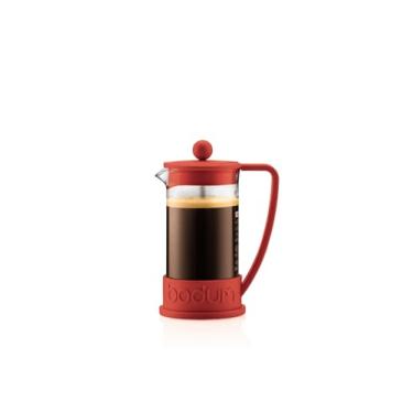 Imagem de Prensa francesa Bodum Brazil, 1 litro, Warm Red