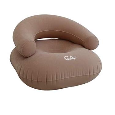 Imagem de Cadeira inflável para uso interno/externo Comfort Axis, perfeita para quartos de crianças, acampamento ou casa