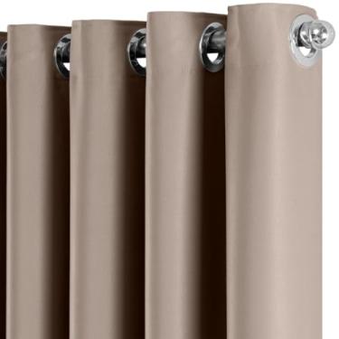 Imagem de Cortina Blackout em Tecido - De 2 até 5 metros de largura. Sala e quarto.(AVELÃ-4,00 X 2,70)