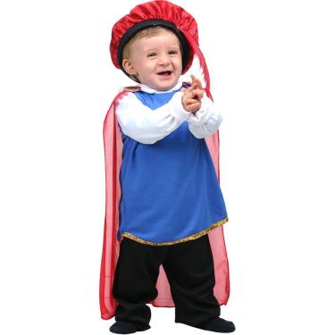 Imagem de Fantasia Infantil - Príncipe Bêbe - Tamanho P (1 Ano) - 10315 - Sulamericana