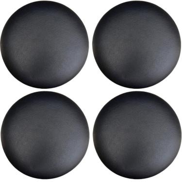 Imagem de Kit 04 Assentos Redondo Preto 30 Cm