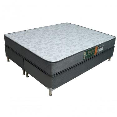 Imagem de Conjunto Cama Box E Colchão Queen Becflex Diamond
