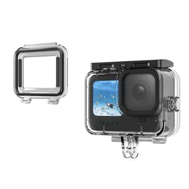 Imagem de Caixa Estanque + Tampa Skeleton Para Gopro 12-11-10-9 - Telesin