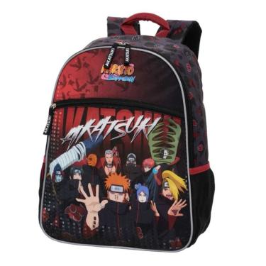 Imagem de Mochila Costas Infantil Naruto Akatsuki Rising Pacific