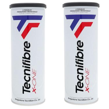 Imagem de Bola Tênis Tecnifibre X One 2 Tubos Com 3 Bolas Perfornance