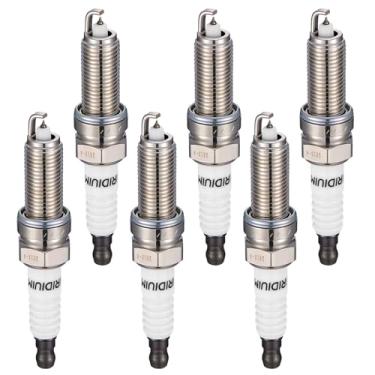 Imagem de SYKRSS Pacote com 6 velas de ignição irídio 92873 - Compatível com Hyundai Elantra 2011-2011, Accent 2012-2019, Veloster 2012-2017 e Kia Soul 2012-2019, Rio 2012-2019, 1.6L 1.8L - Substitui LZZ