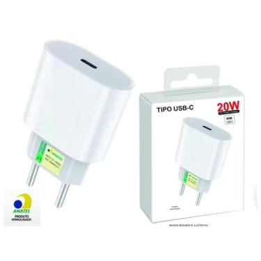 Imagem de Carregador 20W Turbo Fonte USB-C Carregador 20W Turbo Fonte USB-C Carg