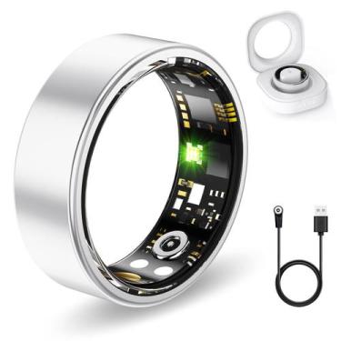 Imagem de Rastreador de fitness Smart Ring FKGZJF Frequência Cardíaca e Oxigênio