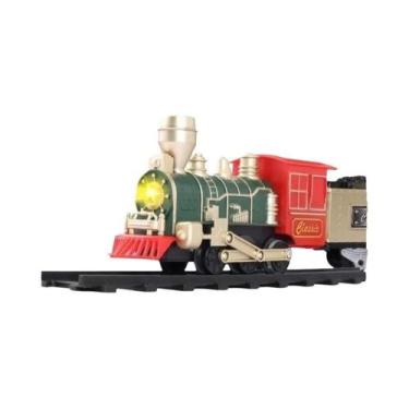 Imagem de Trem a Vapor Elétrico Infantil Modelo Trem De Alta Velocidade Conjunto