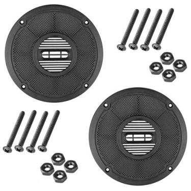 Imagem de Par Tela Plástica 6 Polegadas Com Parafusos Alto Falante - PERMAK