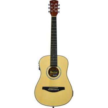 Imagem de Violao Aco Eletroacustico Baby MCB NS - Maclend