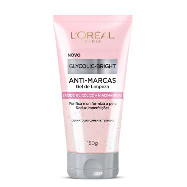 Imagem de Gel de Limpeza L'Oréal Paris Glycolic Bright Anti-Marcas 30ml