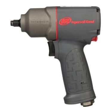 Imagem de Chave de Impacto Ingersoll Rand 2115TiMAX, encaixe de 3/8" quadrado, Pneumática, Tipo Pistola, Powerful Reverse Torque Output Up to 1,350 ft/bs, 7 Vane Motor, Light Touch Trigger, Max Control, Gray