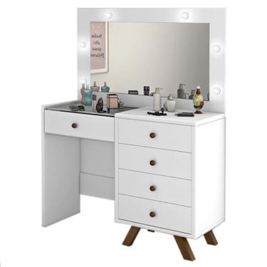 Imagem de Penteadeira Camarim Luna Branco – Luapa Móveis