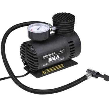Imagem de Compressor de Encher Pneu do Carro que Liga no Acendedor 12v Portátil 