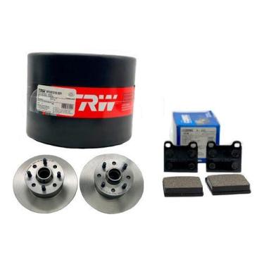 Imagem de Disco E Pastilha Freio Chevette Marajó Chevy 500 Trw Cobreq RPDI01310 