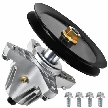 Imagem de 618-09395 618P09395 eixo do cortador substitui OEM adequado para MTD Cub Cadet ZT1 46 ZT2 46 ZTS1 46 ZTS2 46 Z5400 Z5450 Craftsman T225 T240 ZTS 70000 Troy Bilt ZT1 46 ZT2 46 Mustang Z46 com decks de