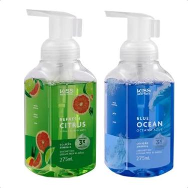 Imagem de Kit 2 Sabonete Espuma Para Mãos Sinergia Kiss New York 275ml, Citrus /