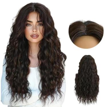 Imagem de Peruca Lace Wig Levemente Cacheada Fibra Orgânica Premium - bbless, ca