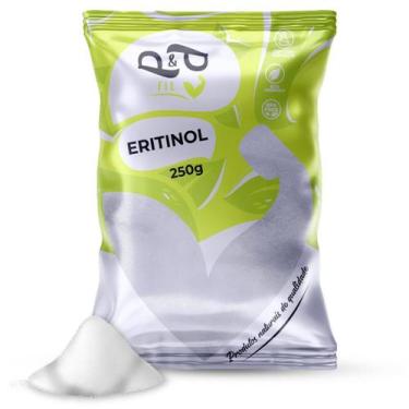 Imagem de Eritritol Cristal Adoçante 100% Puro Natural 250g - P&P - P&P FIT