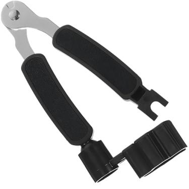 Imagem de KEWAYO Ferramenta de afinação de guitarra 3x1 cortador de corda de guitarra corda de violão expositor de pinos de ponte de guitarra, ferramenta de reparo de guitarra.