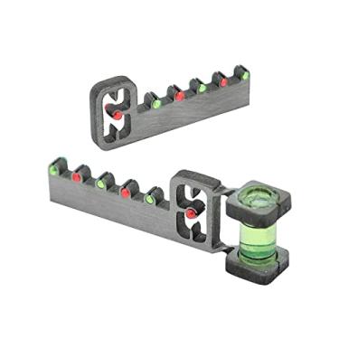 Imagem de 2 peças de dispositivo de mira de estilingue de nível de mira mecânica de estilingue de aço inoxidável para adultos estilingue caça tiro (2,2 mm)