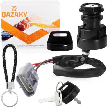 Imagem de Interruptor de chave de ignição QAZAKY para substituição para Yamaha Grizzly Big Bear Kodiak YFM350 YFM400 YFM550 YFM660 YFM700 YFM 350 400 550 660 700 28P-82510-00-00 3B4-82510-00-00 5KM-82510-00-00