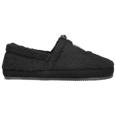 Imagem de PUMA Kids Girls Tuff Sherpa Moccasin Slippers Casual - Black,Grey - Size 4 M