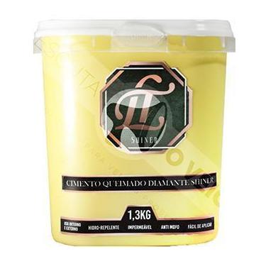 Imagem de Tinta Efeito Cimento Queimado 1,3KG Bee Lt Shine - LT SHINER