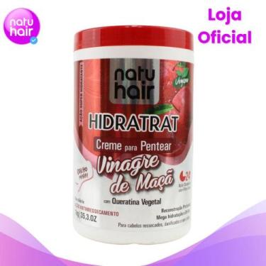 Imagem de Creme Para Pentear Vinagre De Maçã 1kg - Natuhair Cosméticos