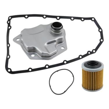 Imagem de WDONAY Kit de filtro de transmissão 31726-1XF00 compatível com Nissan (Altima/Juke/NV200/Rogue/Select/Sentra), Mitsubishi (Lancer/Outlander/Sport), Dodge Caliber, Jeep Compass/Patriot, se aplicável