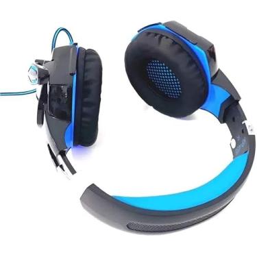 Imagem de Headset Gamer Knup KP-455A com Espuma Macia, Microfone Sensível e LED
