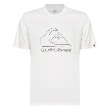 Imagem de Camiseta Quiksilver New Tour, M, Branco