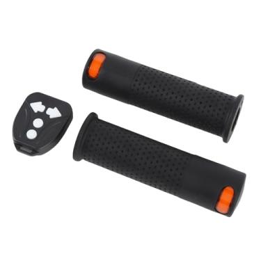 Imagem de Zopsc Lâmpada de Pisca -Pisca -lener Handle, Borracha Confortável Instalação Simples Controle Remoto Sem Fio Scooter Elétrico de para Viagens Noturnas Operadas (Preto)