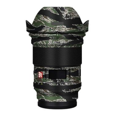 Imagem de AF 16 1.8 Anti-Scratch Camera Lens Sticker Coat Wrap Protective Film Skin Cover para Viltrox AF 16 mm F1.8 apto para Sony Mount (Tiger Stripe Camo)