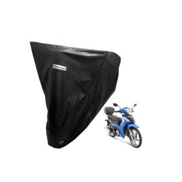 Imagem de Capa Cobrir Moto Chuva Sol Forrada Haojue Nex 115 - Kahawai Capas Impe