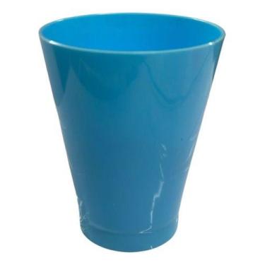 Imagem de Copo Rubizinho 200ml Acrílico - 25 Unidades - Papermix, Azul celeste