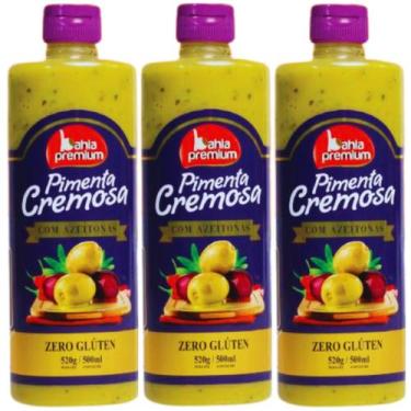 Imagem de Pimenta Molho Picante Cremoso 3 Unidades Sabor Tradicional Picância In